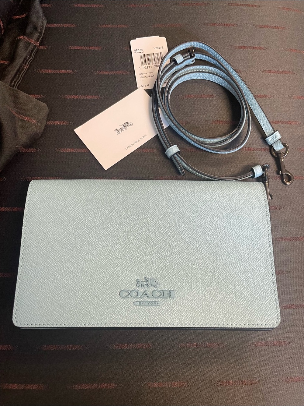 Coach Carriage Hayden Foldover Crossbody Clutch 89674